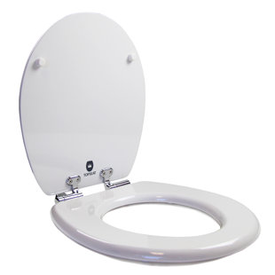 TOPSEAT Round Toilet Seat and Lid
