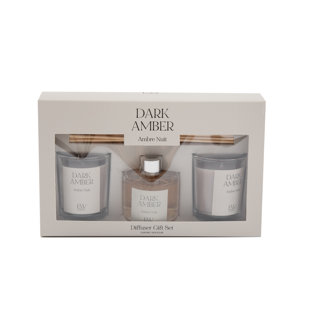 GEKO PRODUCTS Geko Woodsy Scented Jar Candle with Glass Holder
