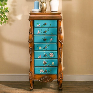 SMI CABINETRY INC 40.16"Standard Solid + Manufactured Wood Jewelry Armoires