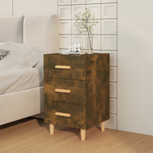 NORDEN HOME Bremmer Manufactured Wood Bedside Table