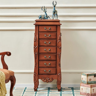 SMI CABINETRY INC 41.73"Solid Wood Jewelry Armoires