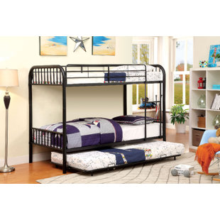 ZOOMIE KIDS Vegard Kids Twin Over Twin Bunk Bed