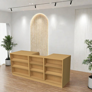 LKIWXAQ RECEPTION DESK Front Desk Computer Table