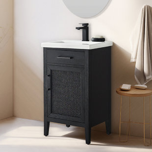 SUDIO DESIGN Cove 20'' Single Bathroom Vanity with Ceramic Top