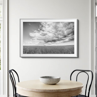 KELLY CLARKSON HOME Soy Fields BW Print by Nathan Larson