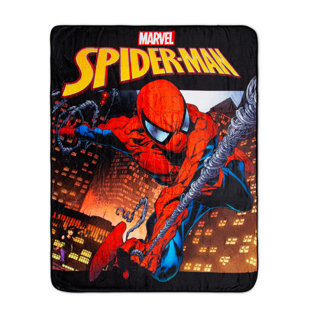 SURREAL ENTERTAINMENT Marvel Comics Spider-Man: One More Day Fleece Throw Blanket | 45 x 60 Inches