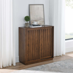 REPRISE DESIGNS Storage Cabinet with 2 Sliding Door