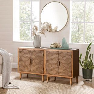 AHOKUA 56"W Solid Wood Sideboard