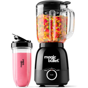 Magic Bullet Full Size Blender Combo 48oz, Matte Black