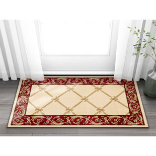 WELL WOVEN Runner Timeless Geometric Machine Woven Ivory Area Rug