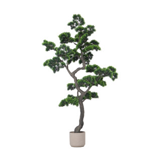 PRIMRUE 55" Artificial Faux Bonsai Tree