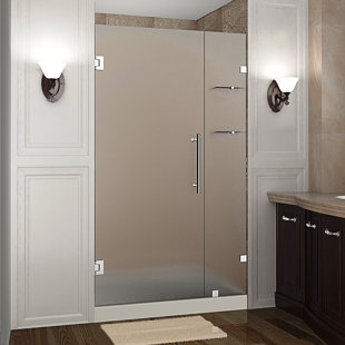 ASTON Nautis GS 38" x 72" Hinged Completely Frameless Shower Door