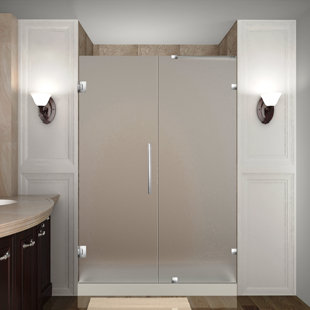 ASTON Nautis 28" W x 72'' H Hinged Frameless Shower Door