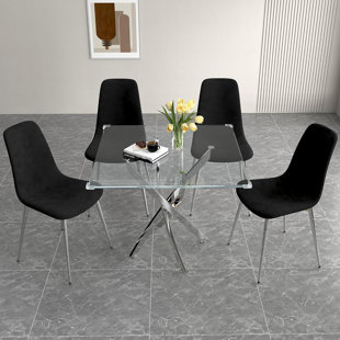 JUXING FURNITURE INC 5 - Piece Pedestal Dining Set