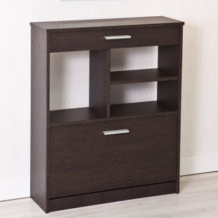 BRAYDEN STUDIO 6 Pair Shoe Storage Cabinet