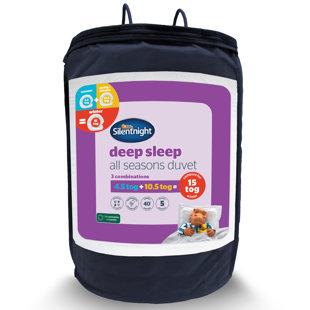 Silentnight Deep Sleep All Seasons Duvet - 10.5 & 4.5 Tog - 3 Duvets in One