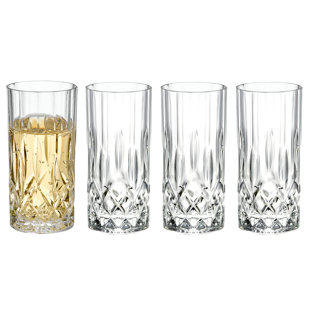 BARSKI Highball Glass - Drinking Glasses - Set of 4 -13 oz (Set of 4)
