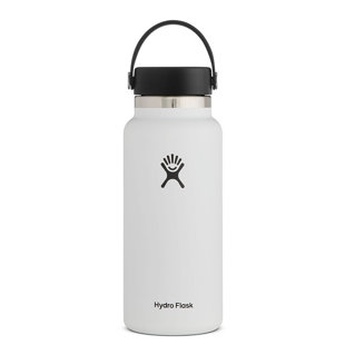 S-SUMDOP 32oz. Wide Mouth Vacuum Insulated Stainless Steel Water Bottle