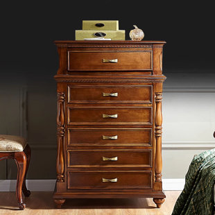 SMI CABINETRY INC 31.10" Brown Rectangular Solid wood Jewelry Armoires