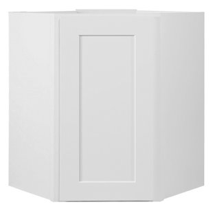 Design House Brookings Corner Wall Kitchen Cabinet WAC2430 24x30x12, White