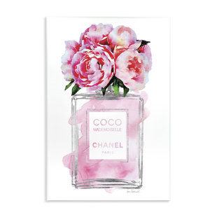 WILLA ARLO™ INTERIORS " Perfume Bottle Flower Peony " by Amanda Greenwood