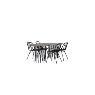 ISABELLINE Maxman 4 - Person Dining Set