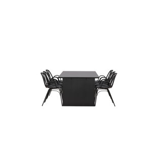 ISABELLINE Lansdale 6 - Person Dining Set