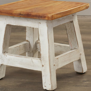 SAND & STABLE™ BABY & KIDS Matthews Kids Hand Painted 10.2'' Wood Desk Or Activity Chair Stool