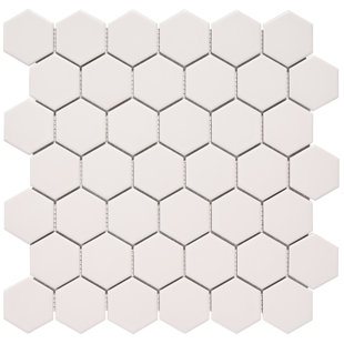 PARVATILE (38178) 2" x 2" Flat Porcelain Mosaic Wall & Floor Tile