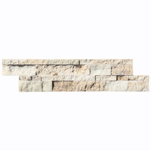PARVATILE (38178) Bosphorus Split Face 6X24 Ledger Panel Mosaic