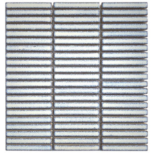 PARVATILE (38178) 0.5" x 3.6" Porcelain Brick Joint Mosaic Wall & Floor Tile