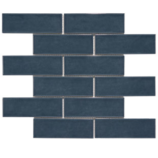 PARVATILE (38178) 2" x 6" Porcelain Brick Joint Mosaic Wall & Floor Tile
