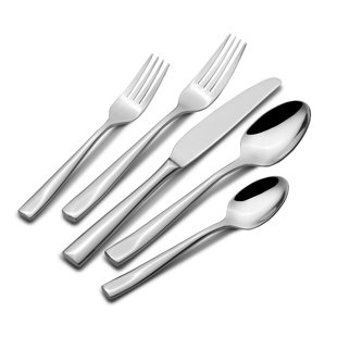 ST. JAMES Ivy Bronx Beam Forged 42-piece Flatware Set (Set of 90)