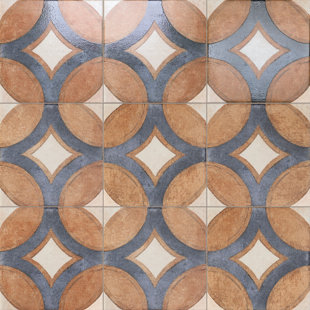 BOND TILE Angela Harris Capri 7.87 In. X 7.87 In. Matte Porcelain Floor And Wall Tile (10.76 Sq. Ft. / Case)