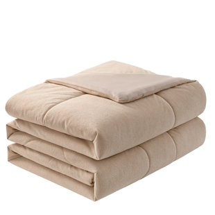 MEADOWPARK Sherpa Comforter, Snug stitching comforter,Traditional Cozy Chenille Comforter