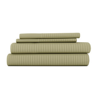 BECKY CAMERON Simply Soft™ Striped Embossed Bed Sheet Set