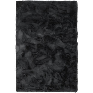 CANORA GREY Shaggy-Teppich Baban in Elfenbeinfarben/Weiß/Cremefarben