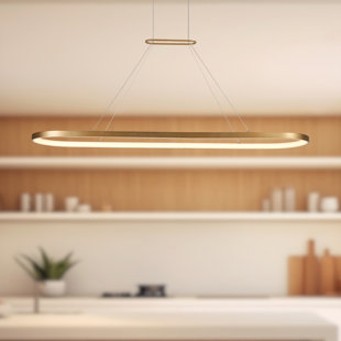 KUZCO LIGHTING 1 - Light LED Kitchen Island Pendant