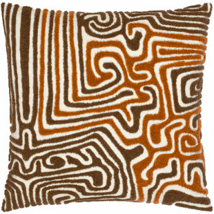 HÖEM Tosca Cushion Cover Abstract Square Throw Pillow Cover