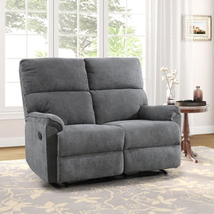 BONZY HOME 2-Piece Modern Comfort Living Room Set With Manual Reclining Loveseat And Power Recliner With USB