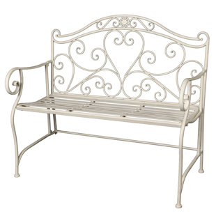 FLEUR DE LIS LIVING Vichy Garden bench