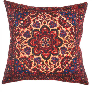 PASARGAD NY Pasargad velvet Throw Pillow 16'' X 16"