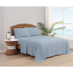 Oceanfront Resort Solid Percale Sheet Set