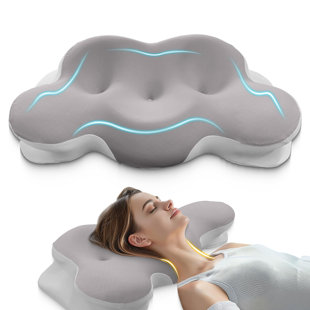 QUALITY FLOORING INC. Cervical Pillow, Pillow For Neck And Shoulder Pain Relief, Contour Pillow, Cervical Pillow, Pillow For Neck Pain Relief, Adult Side Sleeper Pillow, Ergonomic Pillow, Memory Foam Pillow