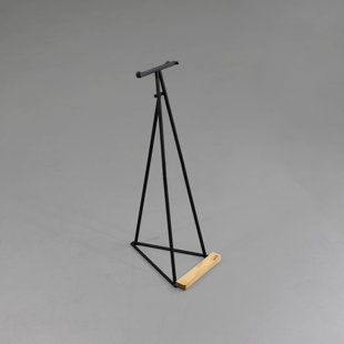 PJCOLL Metal And Wood Snowboard Stand, Snowboard Showcase For Home And Businesses, Freestanding Vertical Stand, Snowboard Storage And Display, Display Stand, Indoor Display Storage Rack