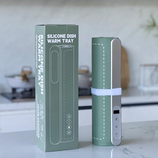 SUNCOAST HARDWARE, LLC Food Warming Mat, Electric Warming Tray, 6 Heat Settings, Rollable & Portable, Upgraded Graphene Full Surface Rapid Heating