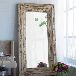 MUSSALLEM AREA RUG SPECIALIST, LLC 39x3.5x75" Full Length Rectangle Floor Mirror