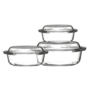 Wayfair Basics™ Glass Round Dutch Oven