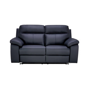 CASA ITALIA FURNITURE Millie 81" Italian Top Grain Leather Power Reclining Sofa