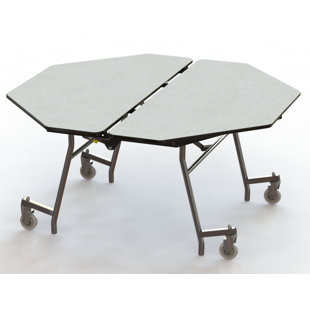 National Public Seating 60'' Octagon Cafeteria Table